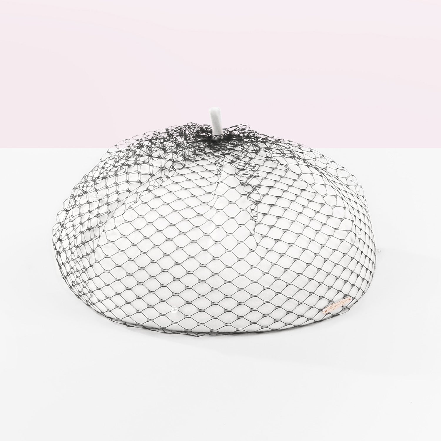 Womens Elegant Winter Veil Wool Wedding Cocktail Beret Hats