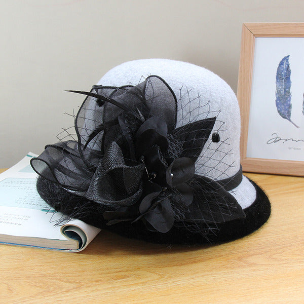 Women's Felt Kentucky Derby Church Hats
