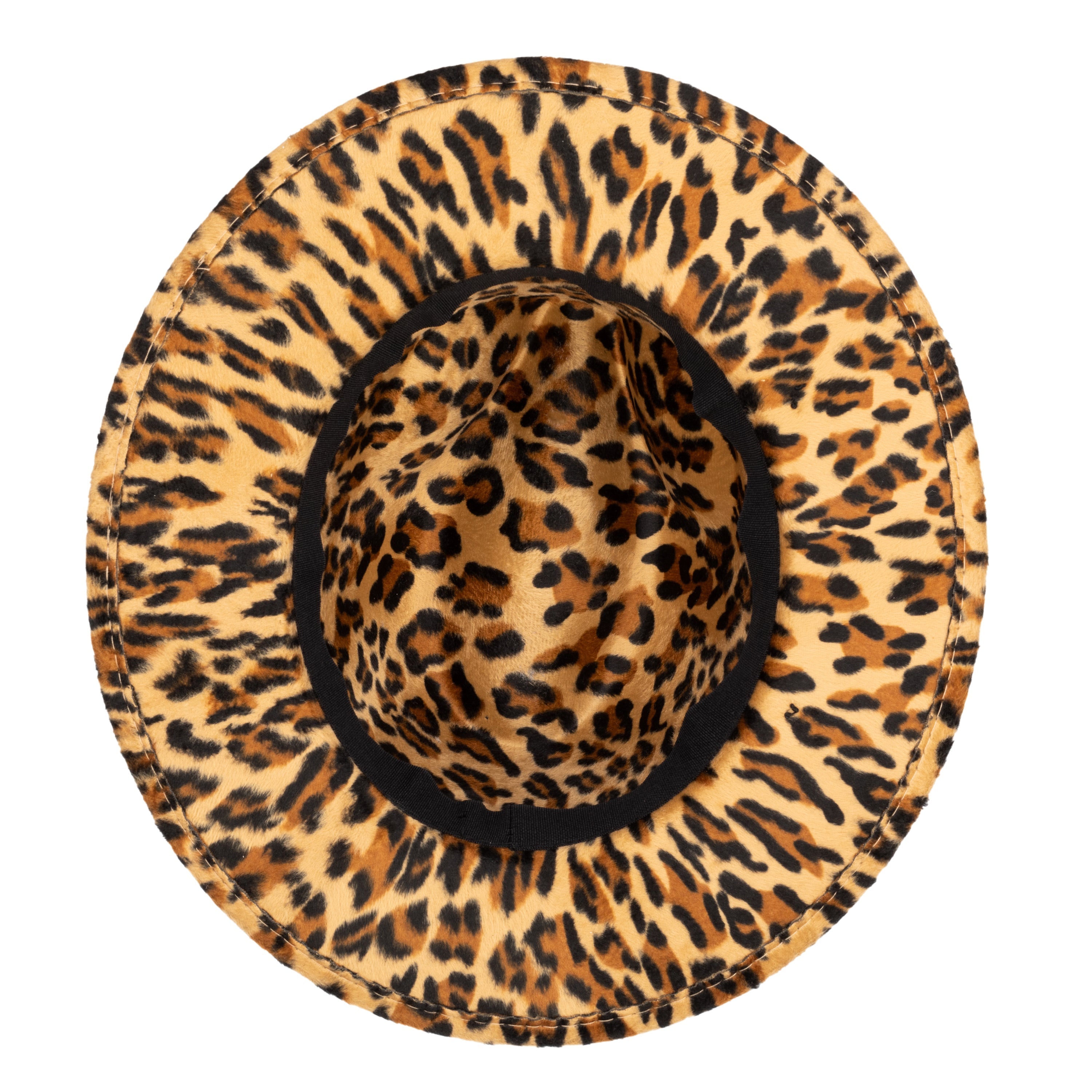 Leopard Print Fedora