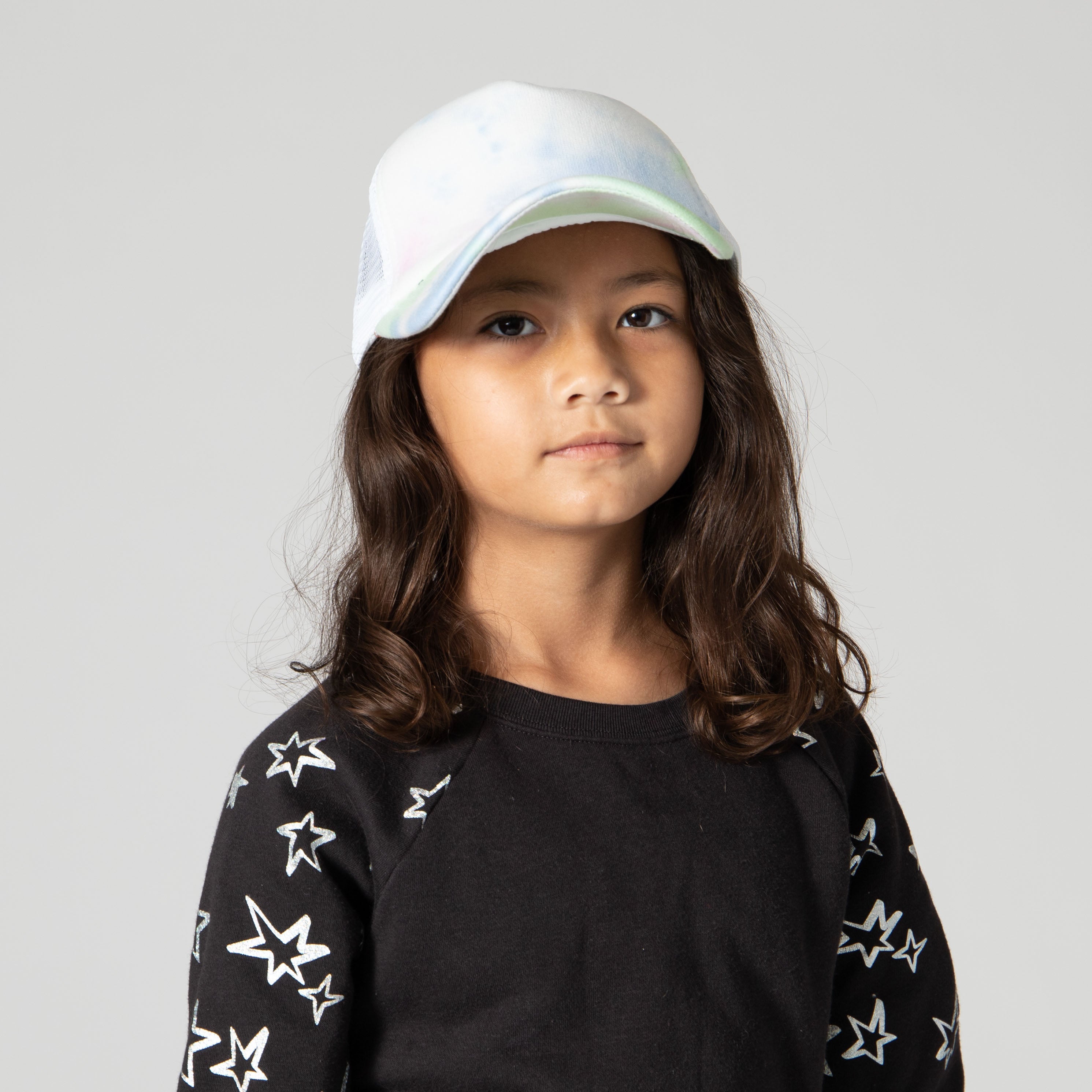 Kids Tie-Dye Trucker Hat