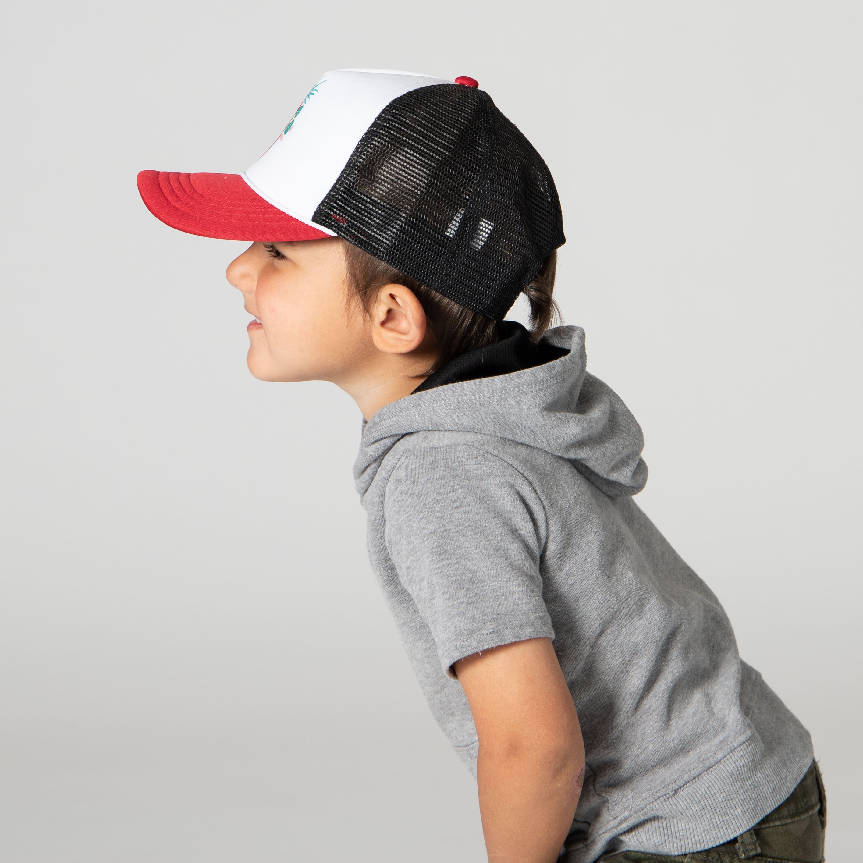 Kids' Parrot Trucker Hat