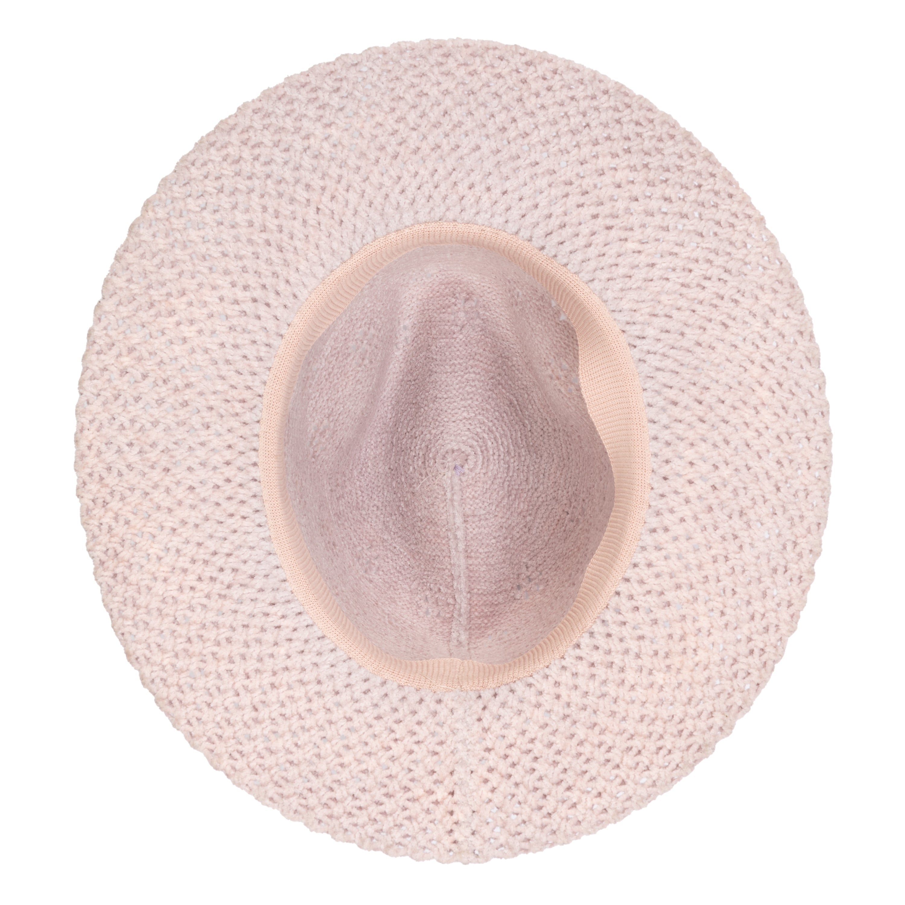 Perforated fedora hat