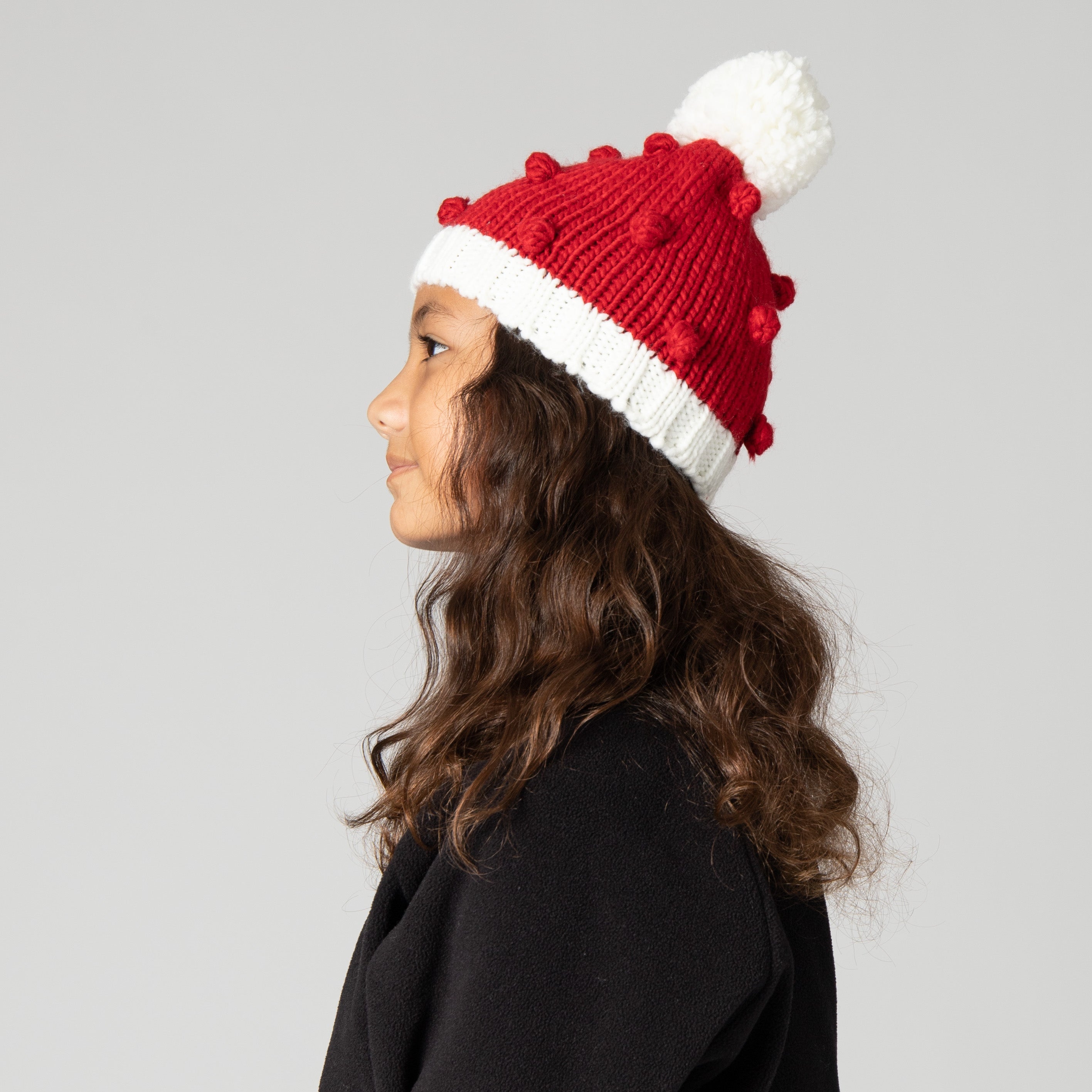 Kids Bobble Pom Beanie