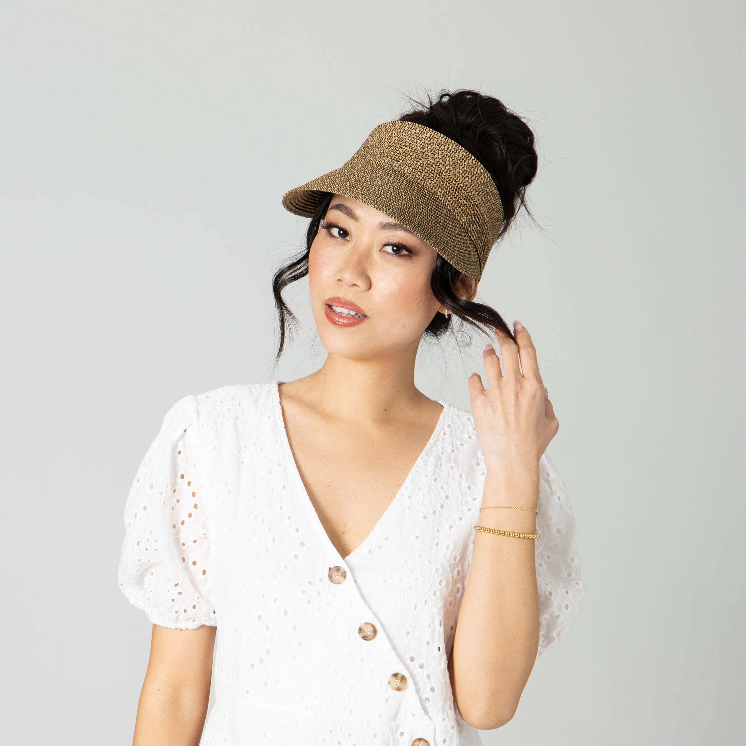 Adjustable Wide-Brim Visor