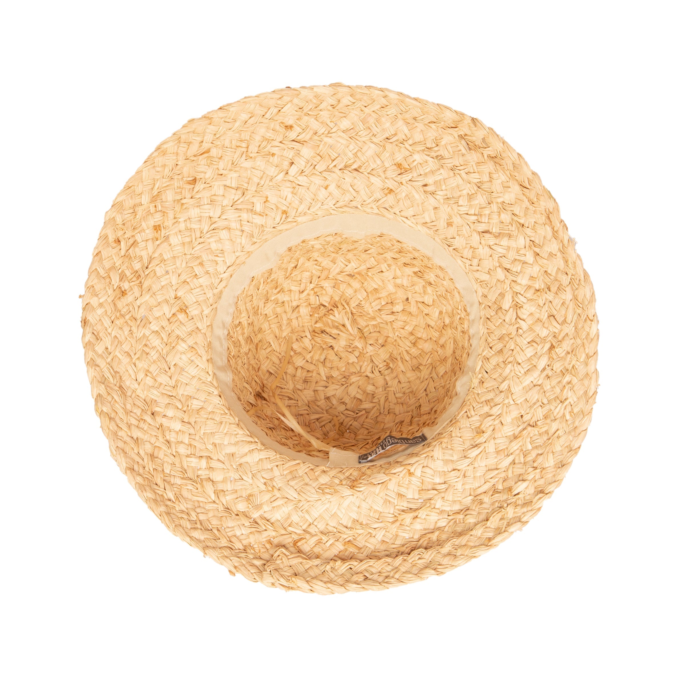 Wide-brimmed Decorated Hat
