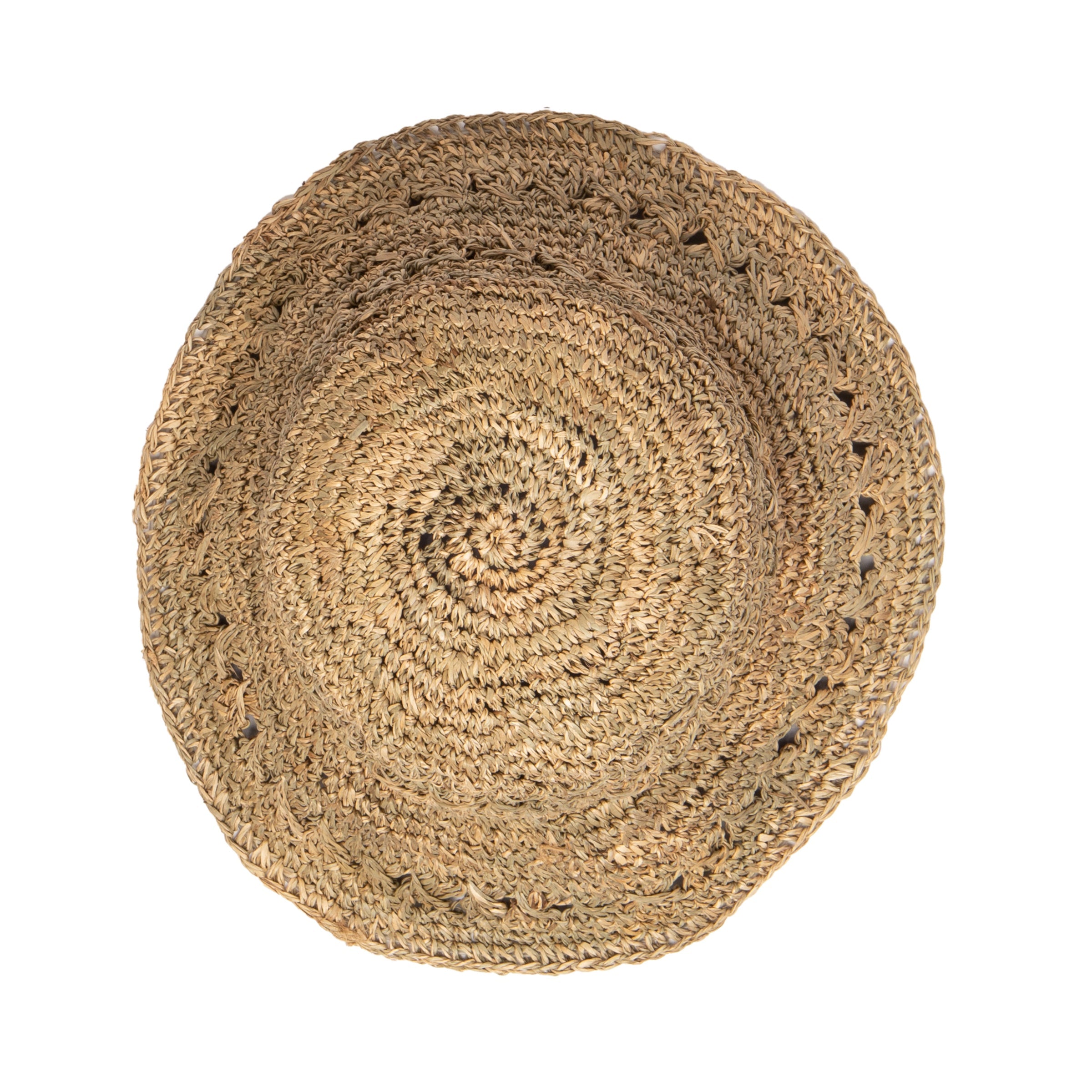 Crocheted sun hat